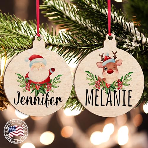 Custom Wooden Christmas Ornament F646184