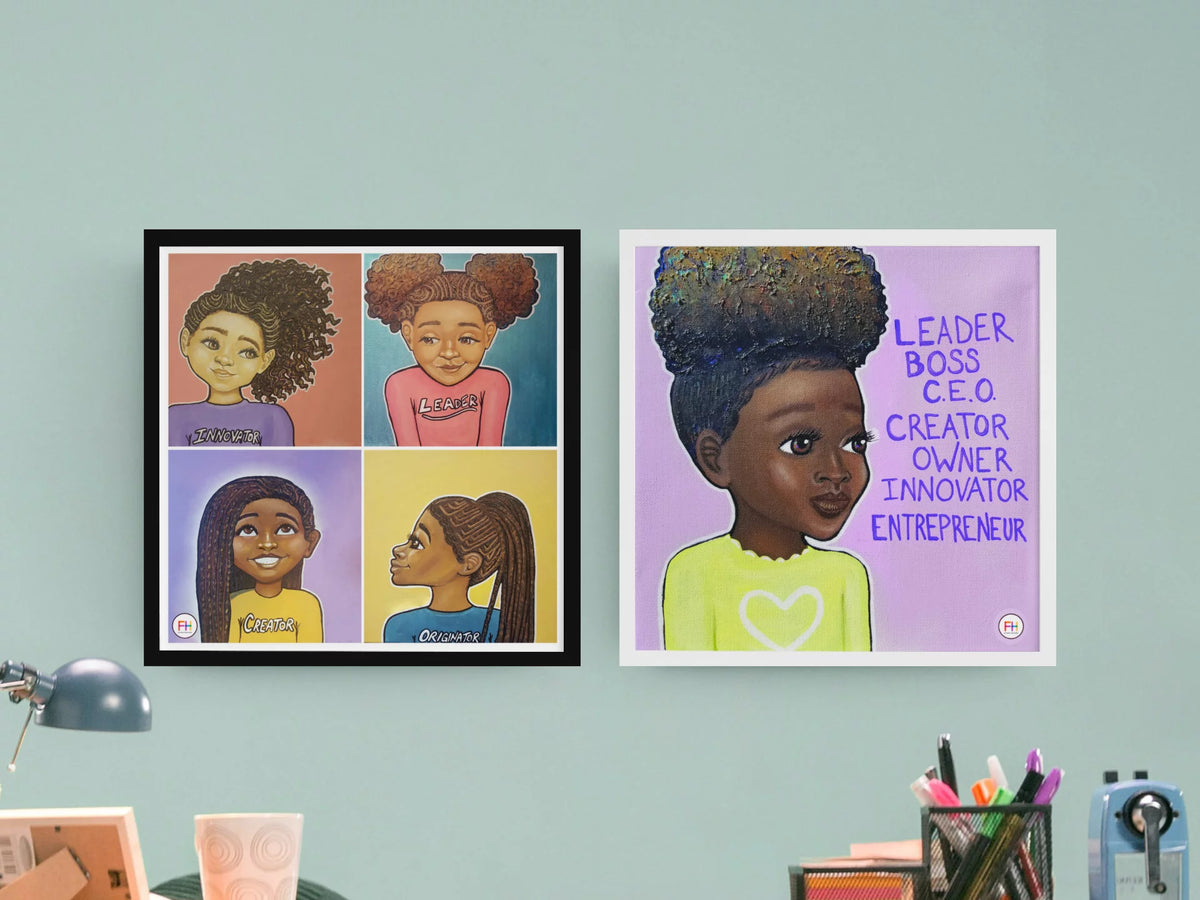 12x12 inch Kid's Room Unframed Wall Art Print P12794