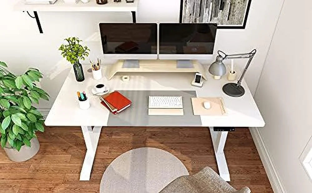 Electric Height Adjustable Standing Desk 55 x 28 Inches with Memory Settings M97897