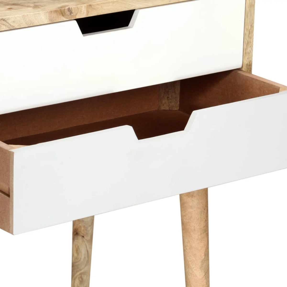 Solid Mango Wood Bedside Cabinet X35239