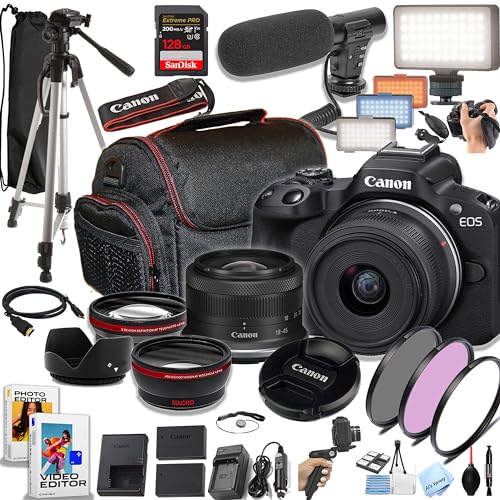 Black Mirrorless Camera with 18-45mm Lens A710325