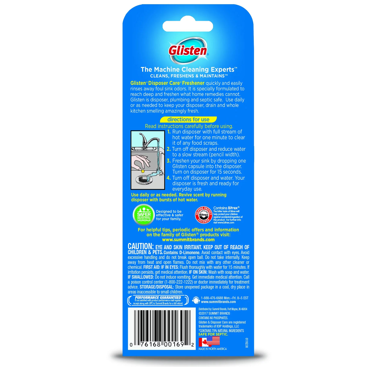Dishwasher Detergent Booster and Garbage Disposal Freshener Y77773