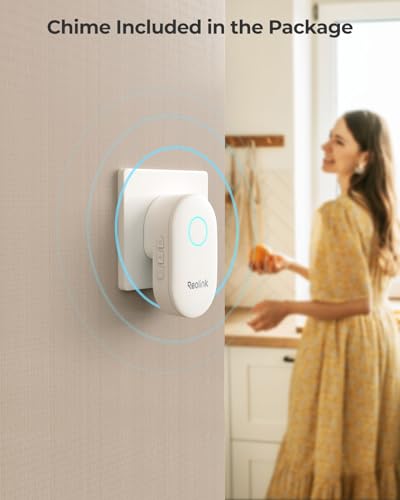 2K PoE Video Doorbell Camera with Chime T5282