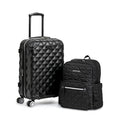 Black 20-Inch Hardside Expandable Spinner Luggage Y970