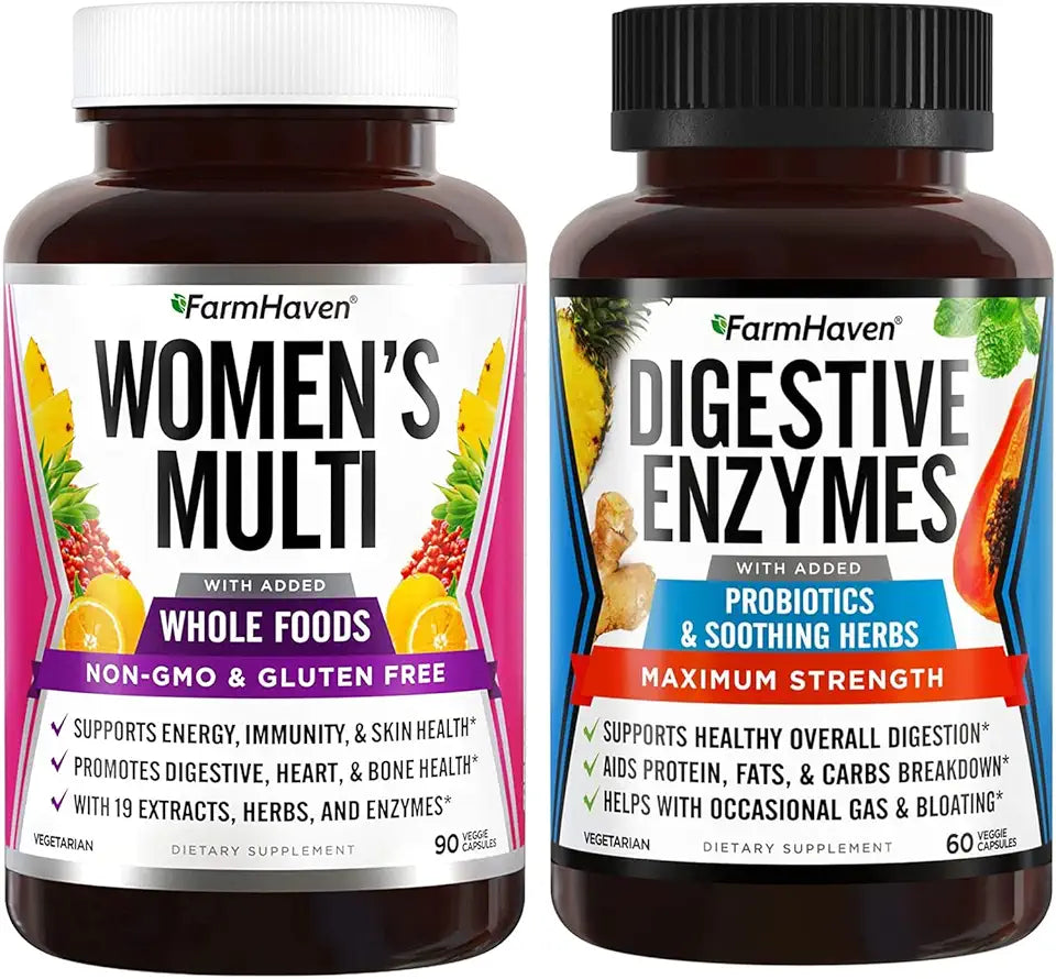 Digestive Enzymes with Probiotics & Herbs Multivitamin L549
