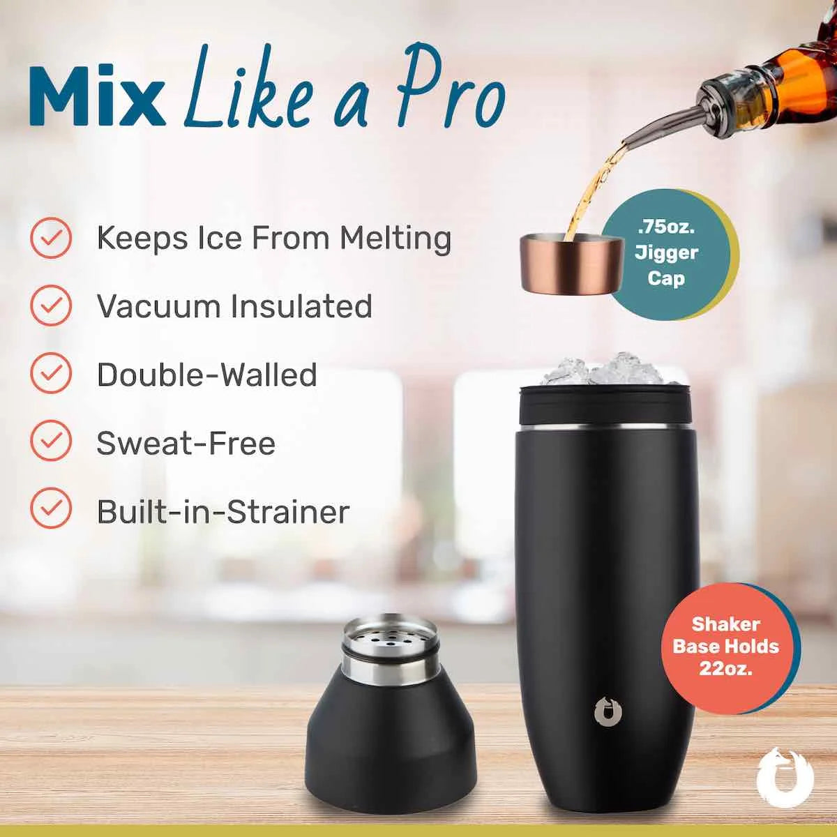 Stainless Steel Cocktail Shaker C76200