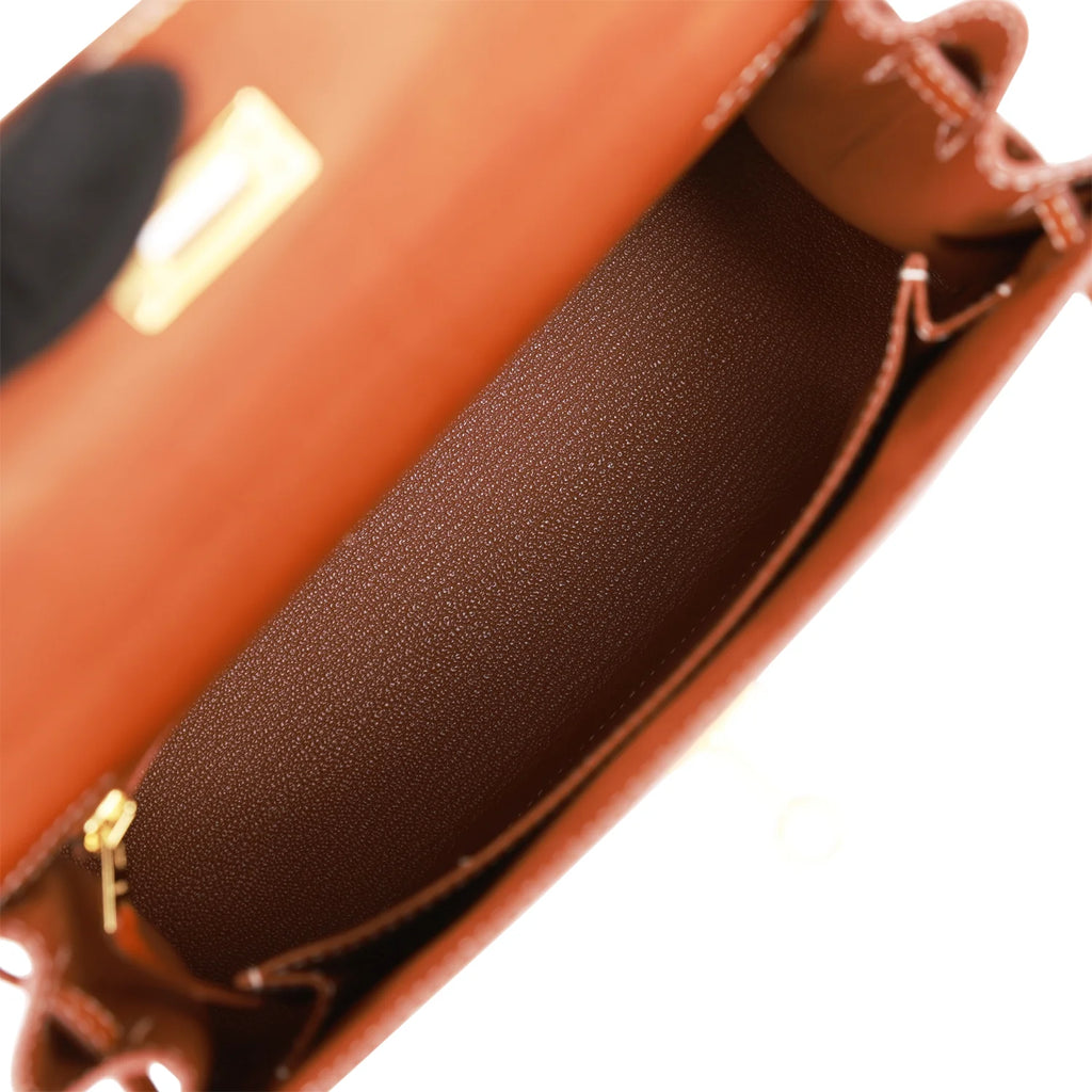 Kelly 25 Fauve Barenia I5596