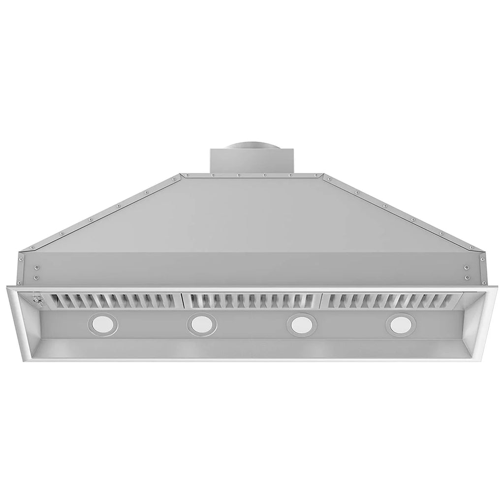 46 Inch Stainless Steel Range Hood Insert with LED Lighting S5062