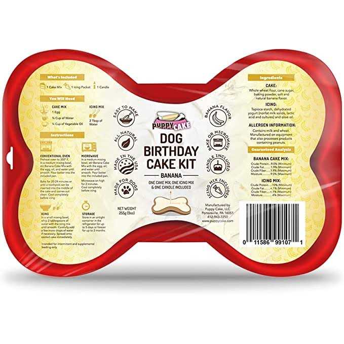 Dog Birthday Cake Kit V669932