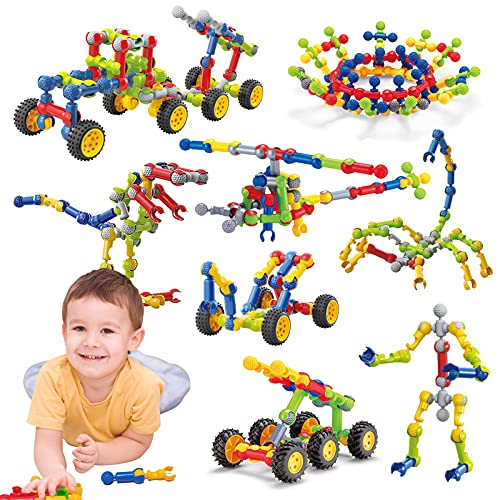 170 Pcs Building Blocks STEM Toys with Toy Box Storage H471