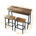 3-Piece Bar Tables and Chairs Set C681121