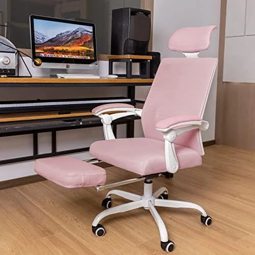 Ergonomic Mesh Office Chair with Headrest and Wheels M220