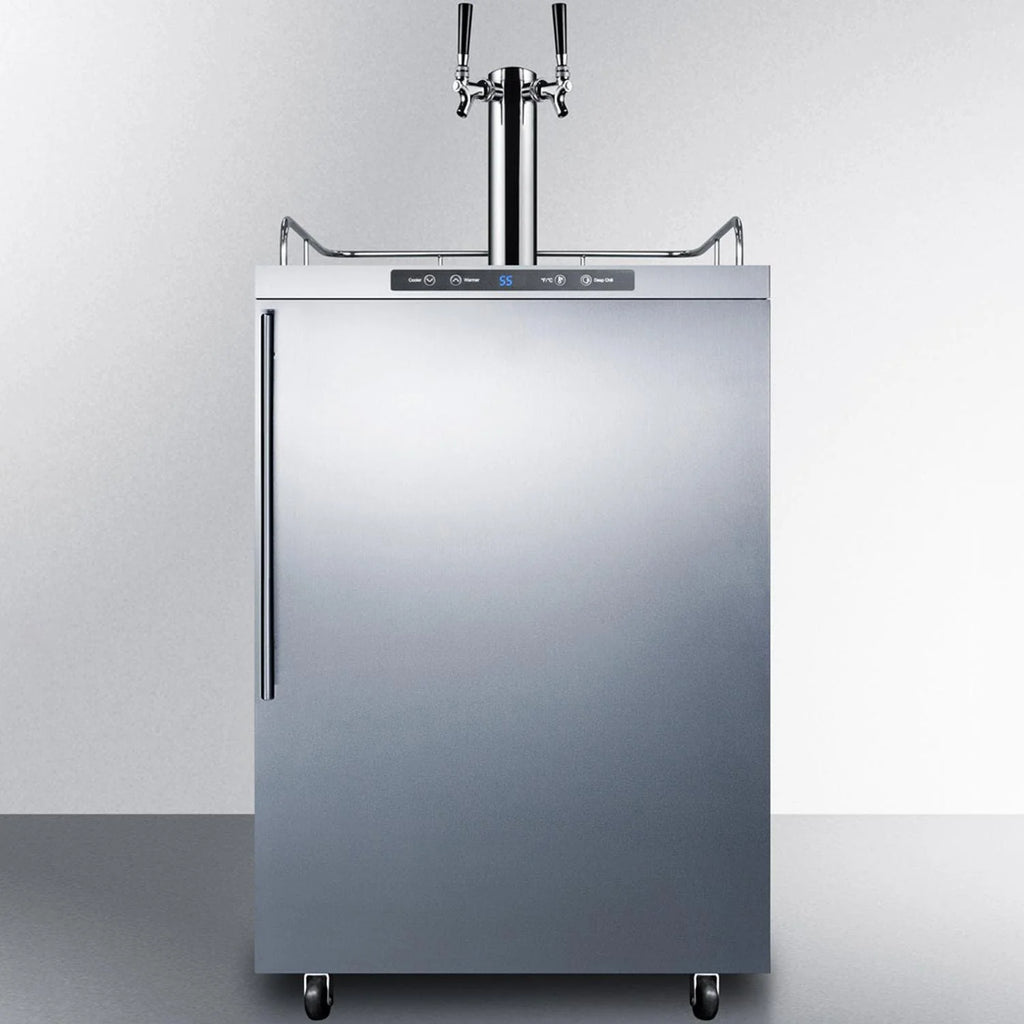 24-Inch Double Tap Beer Dispenser C58218