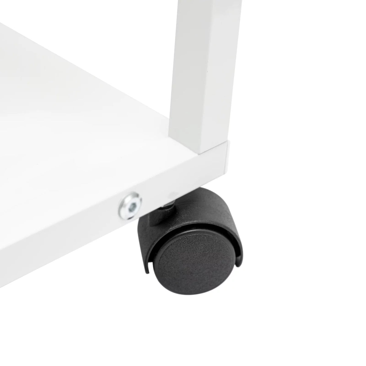 3-Tier Printer Stand Cart with Storage and Casters S428