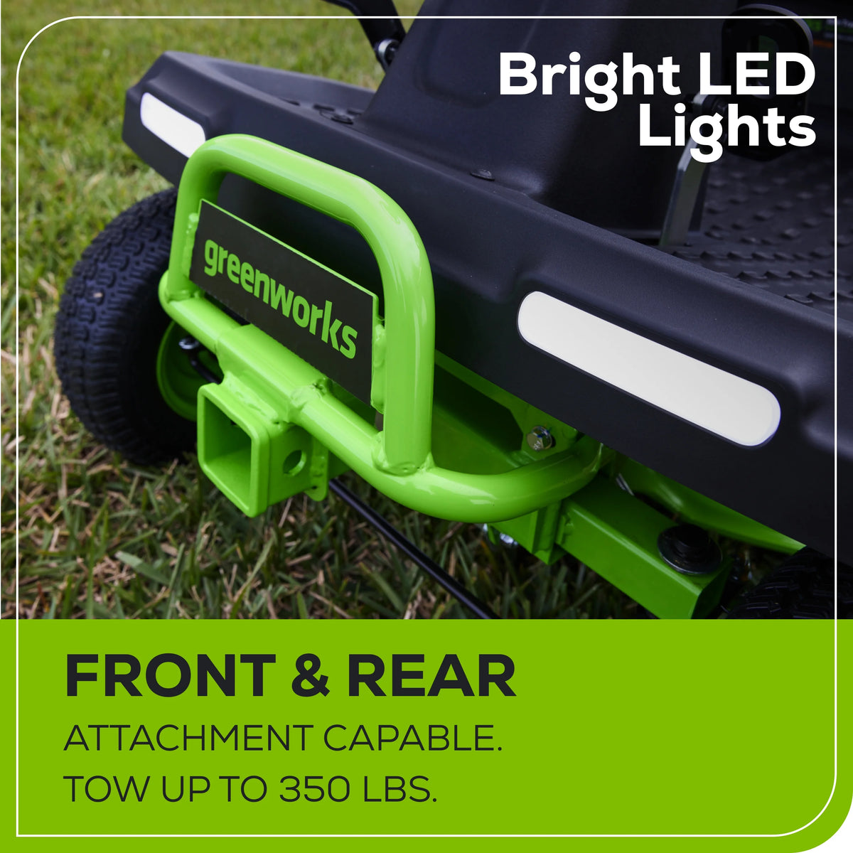 60V 30” Riding Lawn Tractor with Batteries & Charger H699
