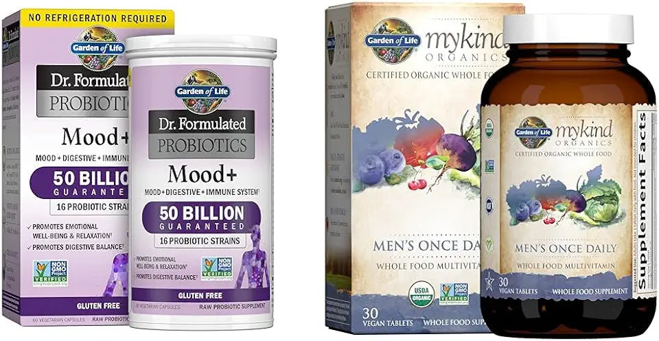 Probiotic Supplement and Multivitamin Tablets Z281021