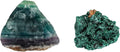 Natural Raw Green & Malachite Raw Stone Crystal Mineral Specimen C98942