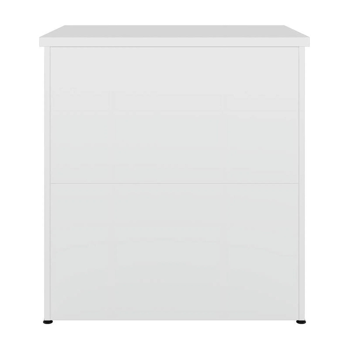 2-Drawer Engineered Wood Lateral File Cabinet in Pure White N741542