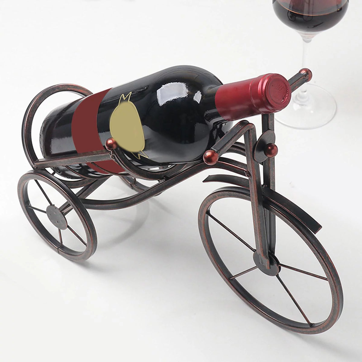 Bike Shape Single Bottle Rack P3772