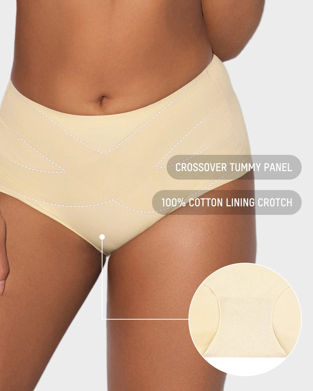 High-Waist Tummy Control Panties 5 Pack H86057