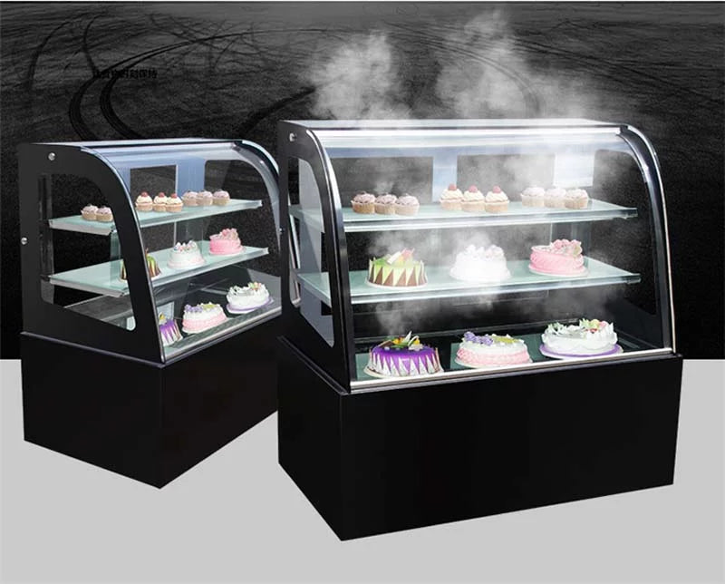 35" Curved Refrigerated Cake Display Cabinet J218466