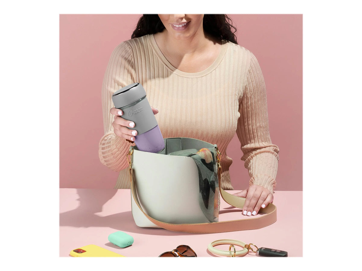 10-oz Portable Blender with Drinking Lid C967