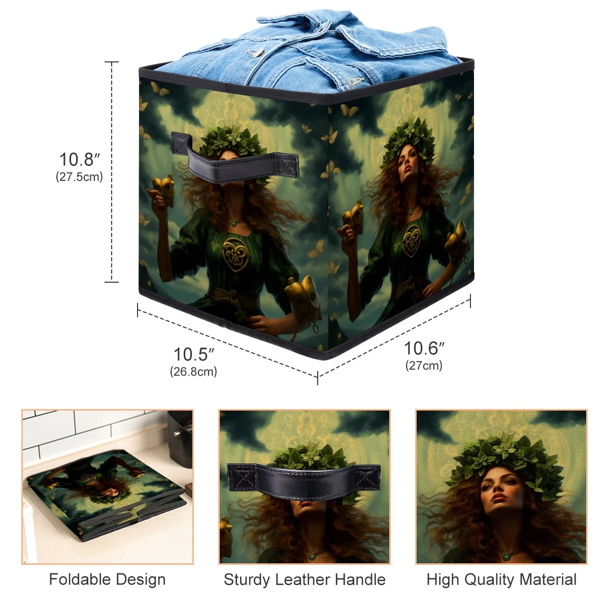 Foldable Fabric Storage Bins Q44004