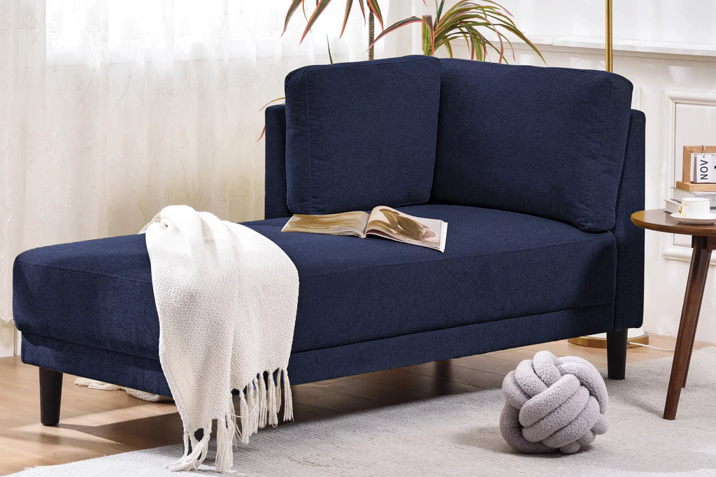 65" Fabric Corner Lounge Chair H63085