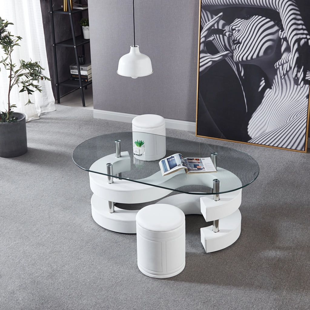 3-Piece Coffee Table Set B133
