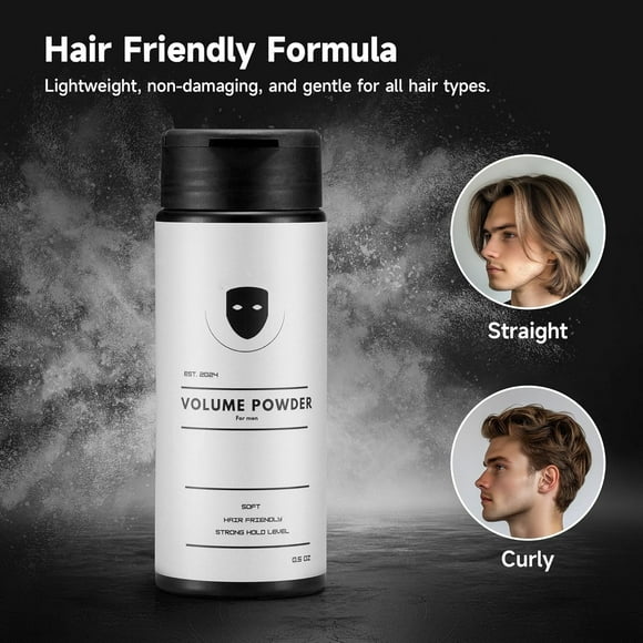 Texture Powder for Men, Strong Hold, 40G/1.41OZ, 2pc F58894