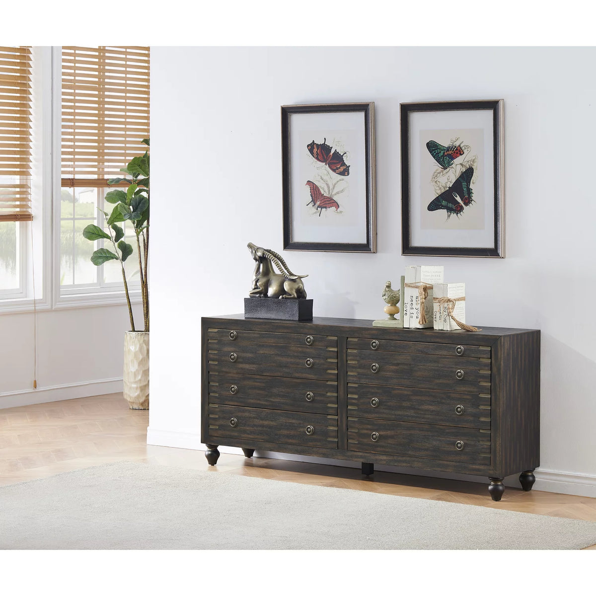 Six Drawer Credenza G835143