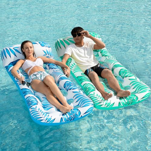 Inflatable Pool Float Lounge 2 Pack P781698
