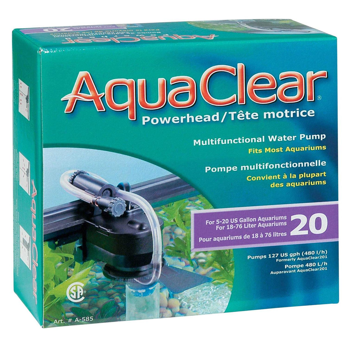 AquaClear Powerhead 20 W47039