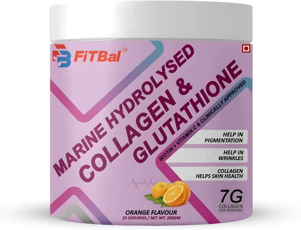 Hydrolysed Collagen & Glutathione Powder with Biotin, Vitamin C & E M873852