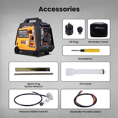 4000 Watt Dual Fuel Inverter Generator K366