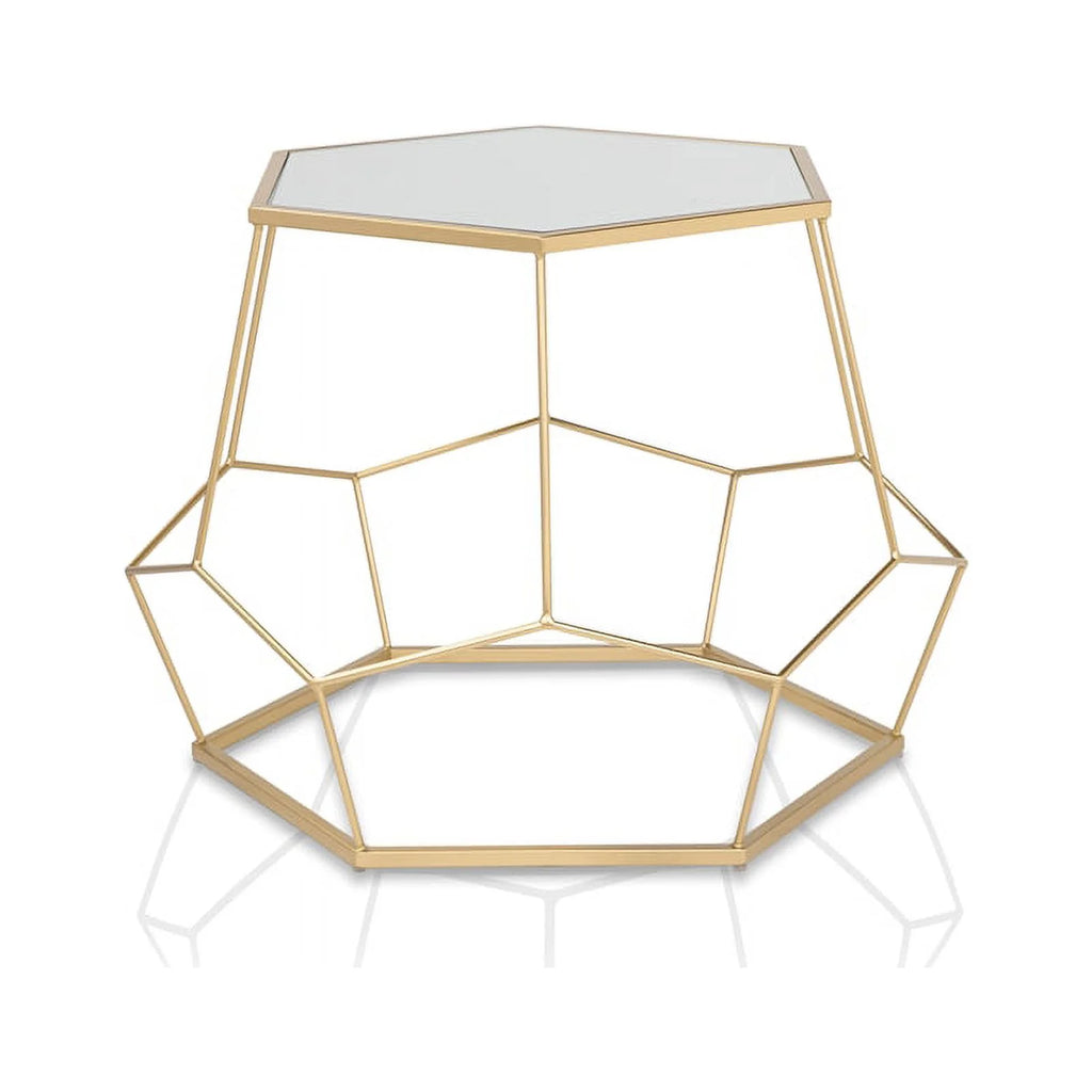 2-Piece Metal Nesting Accent Table Set L98588