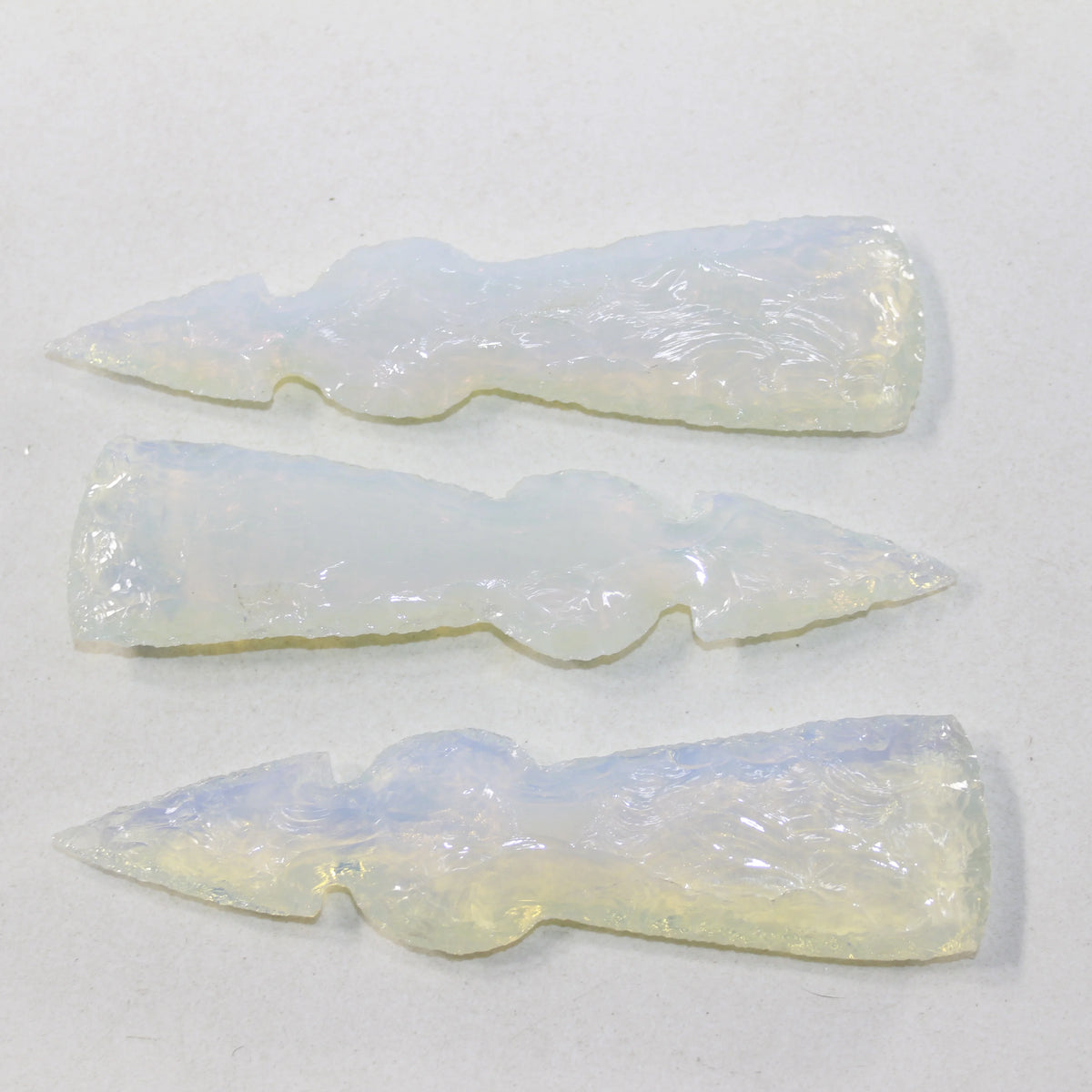 Opalite Ornamental Tomahawk Heads K73036