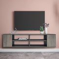 Wall Mounted Floating TV Stand with Adjustable Shelf D28103