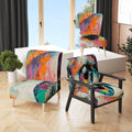 Turquoise Upholstered Accent Chair O38860