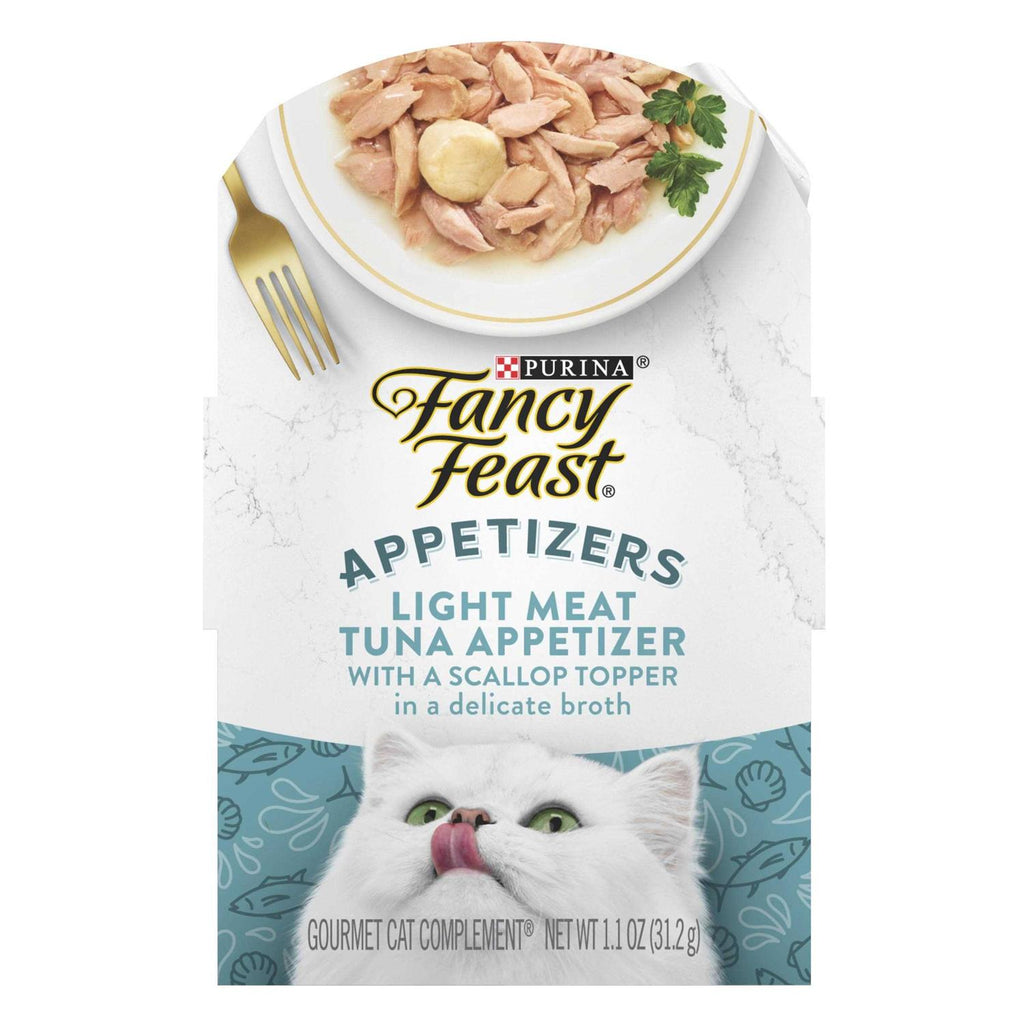 Wet Cat Food Complement Light Meat Tuna with Scallop Topper S4828