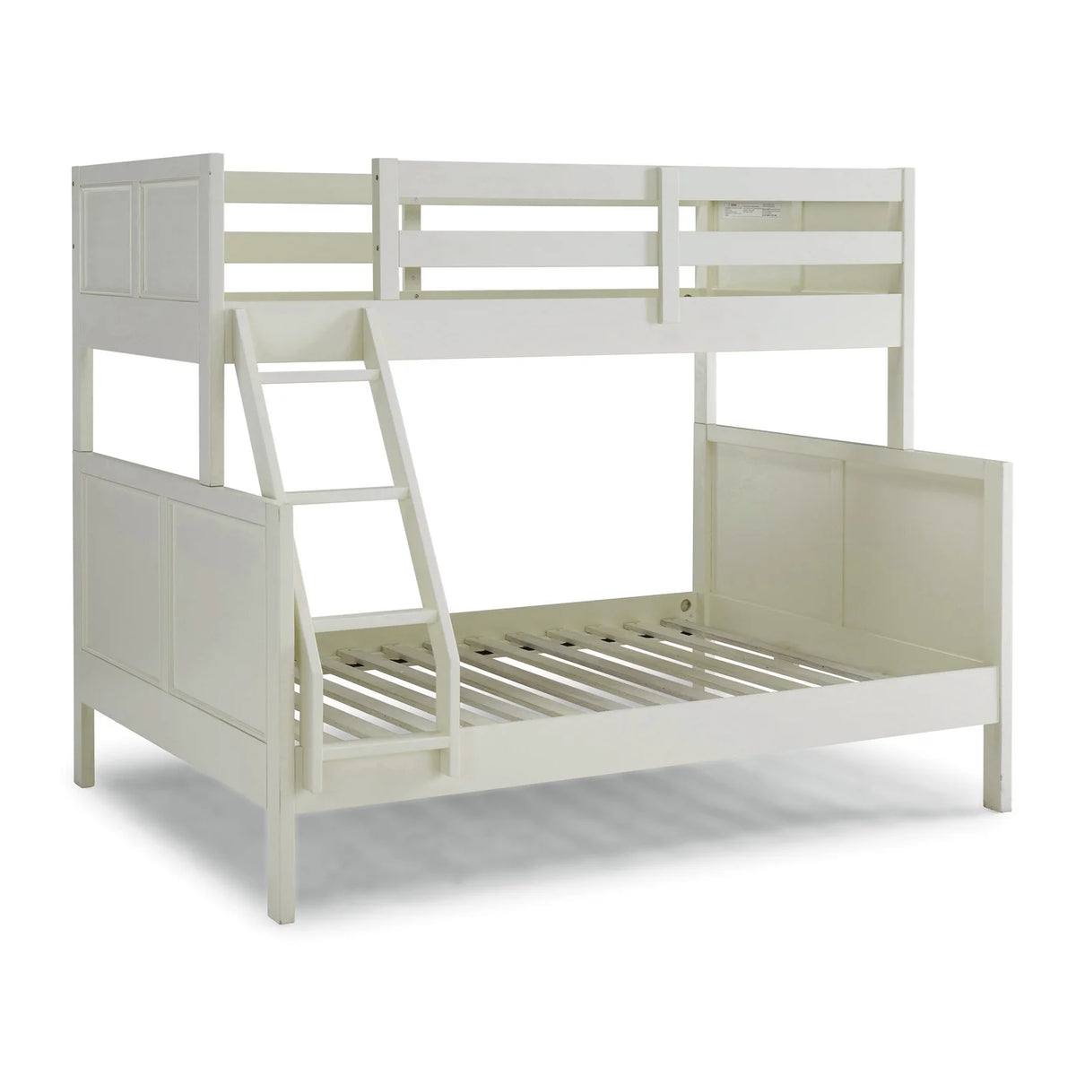 Off White Wood Twin Over Full Bunk Bed G796147