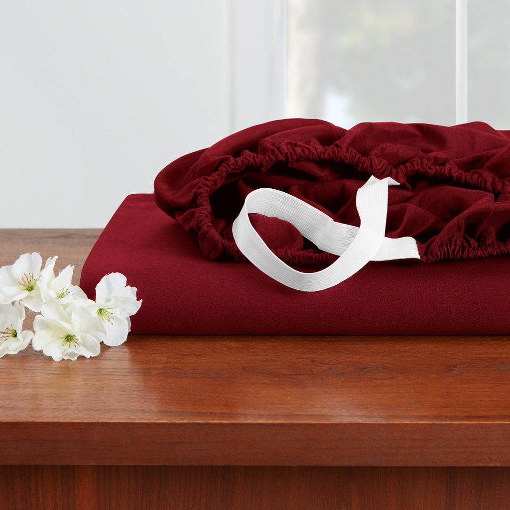 King 6pc Microfiber Extra Deep Pocket Sheet Set I47959
