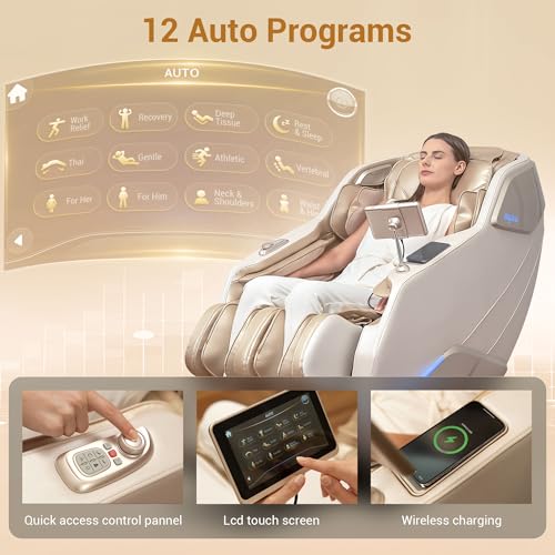 3D Zero Gravity Full Body Massage Chair with Heat T840