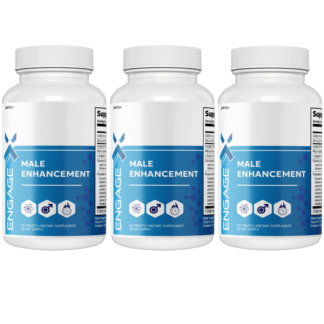 Male Enhancement Supplement 3 Bottles D757