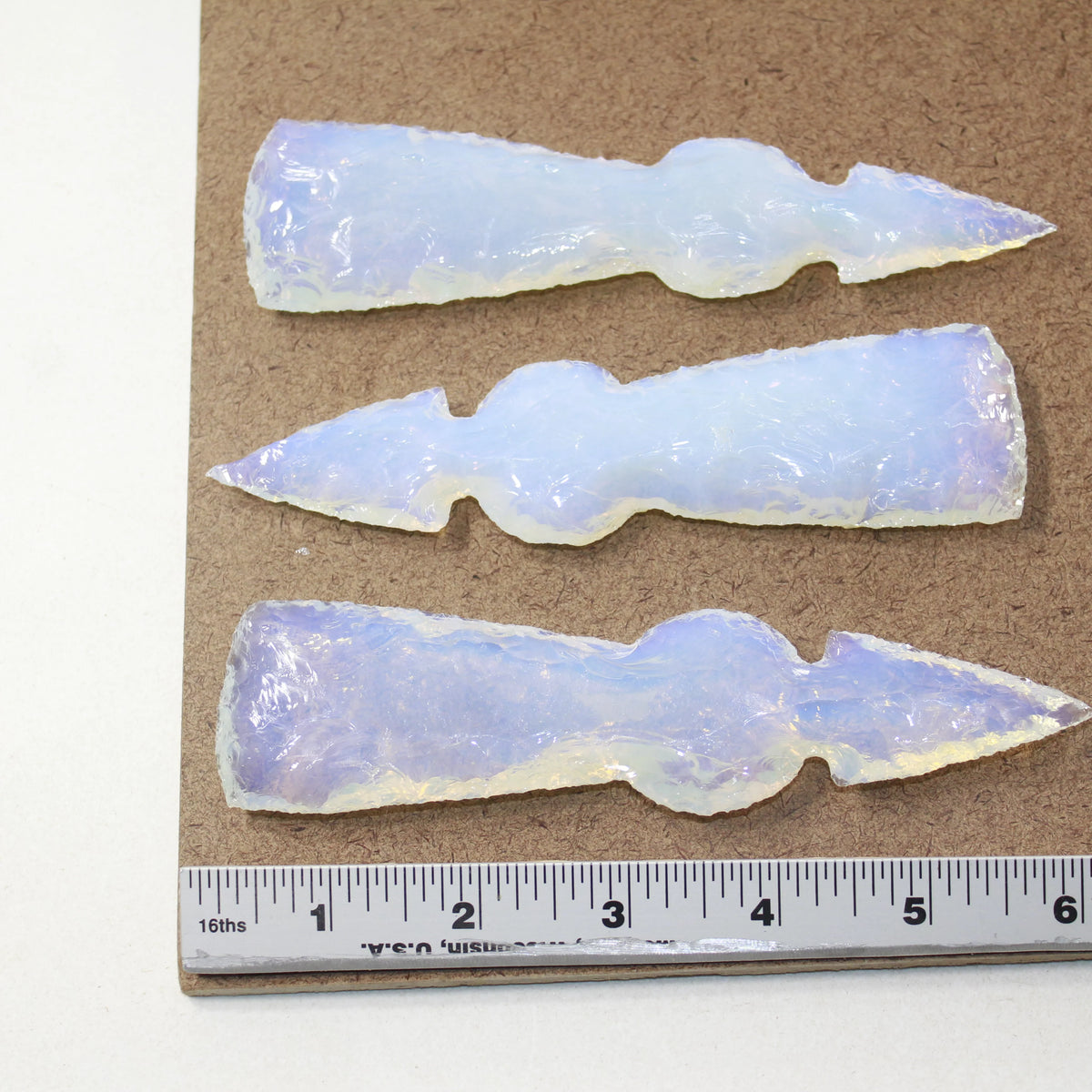 Opalite Ornamental Tomahawk Heads K73036