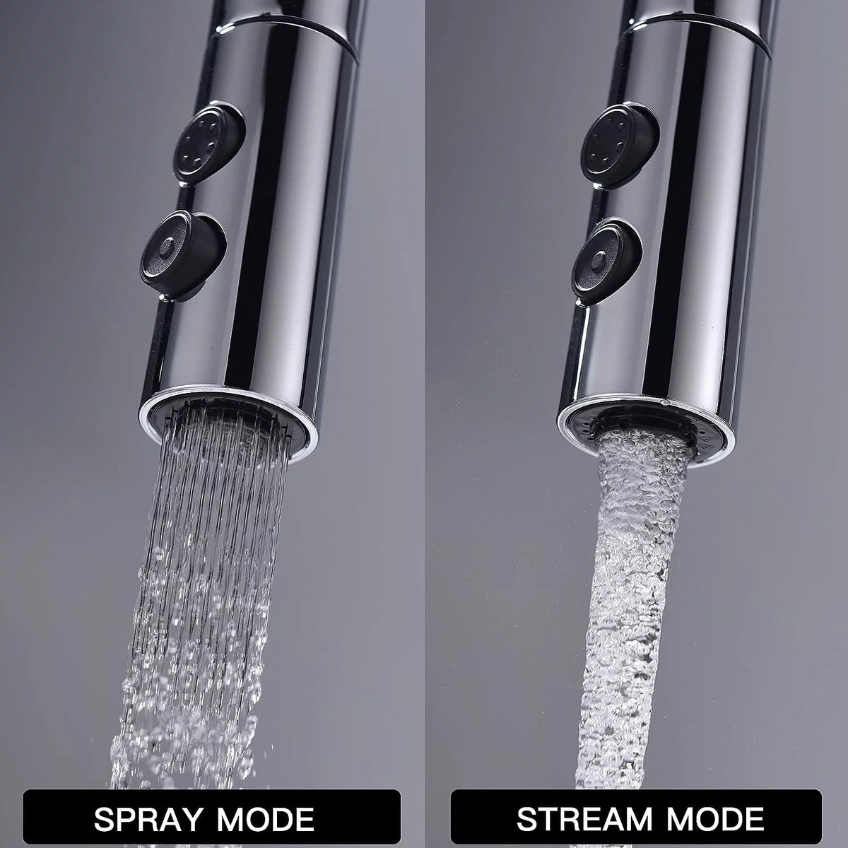 Chrome Pull Down Sprayer Kitchen Faucet O291