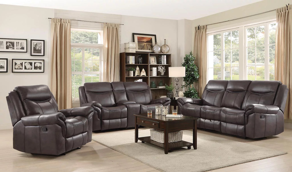 Cocoa Plush Glider Recliner P898335