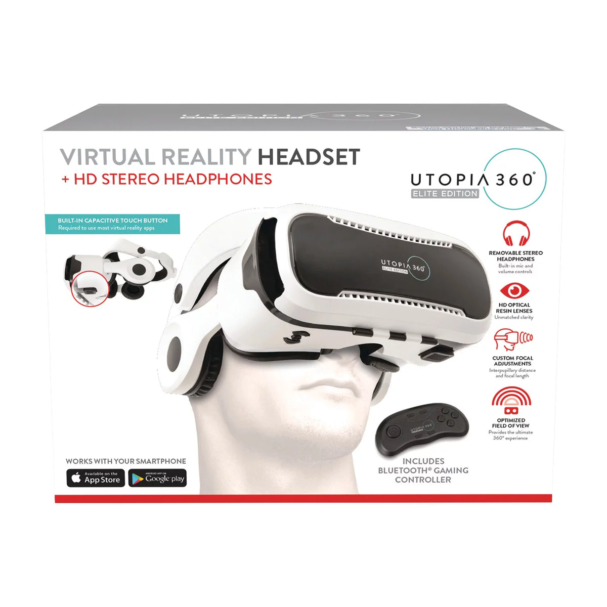 Virtual Reality Headset With Stereo Headphones Z7756