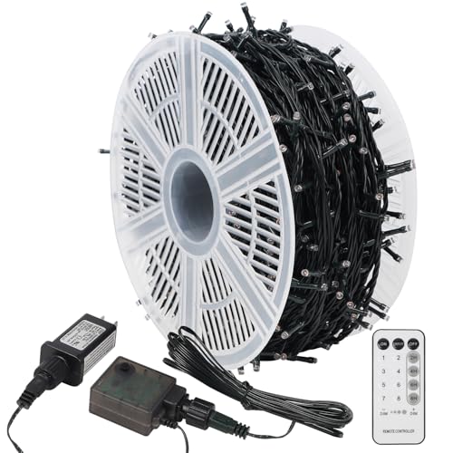 1000 LED 328 FT Waterproof String Lights with Remote & 8 Modes L96799
