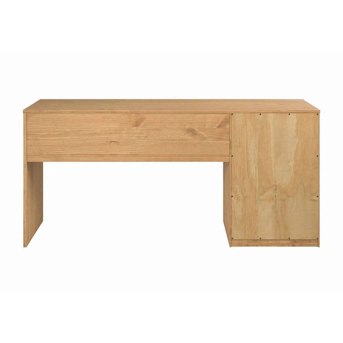 Wood Desk with File Cabinet Z667